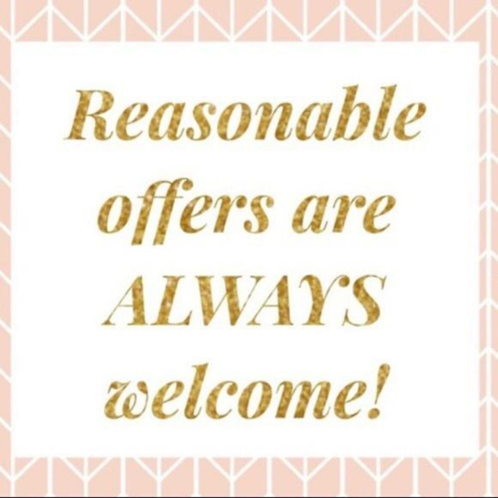 Reasonable offers will be accepted and or countered ,